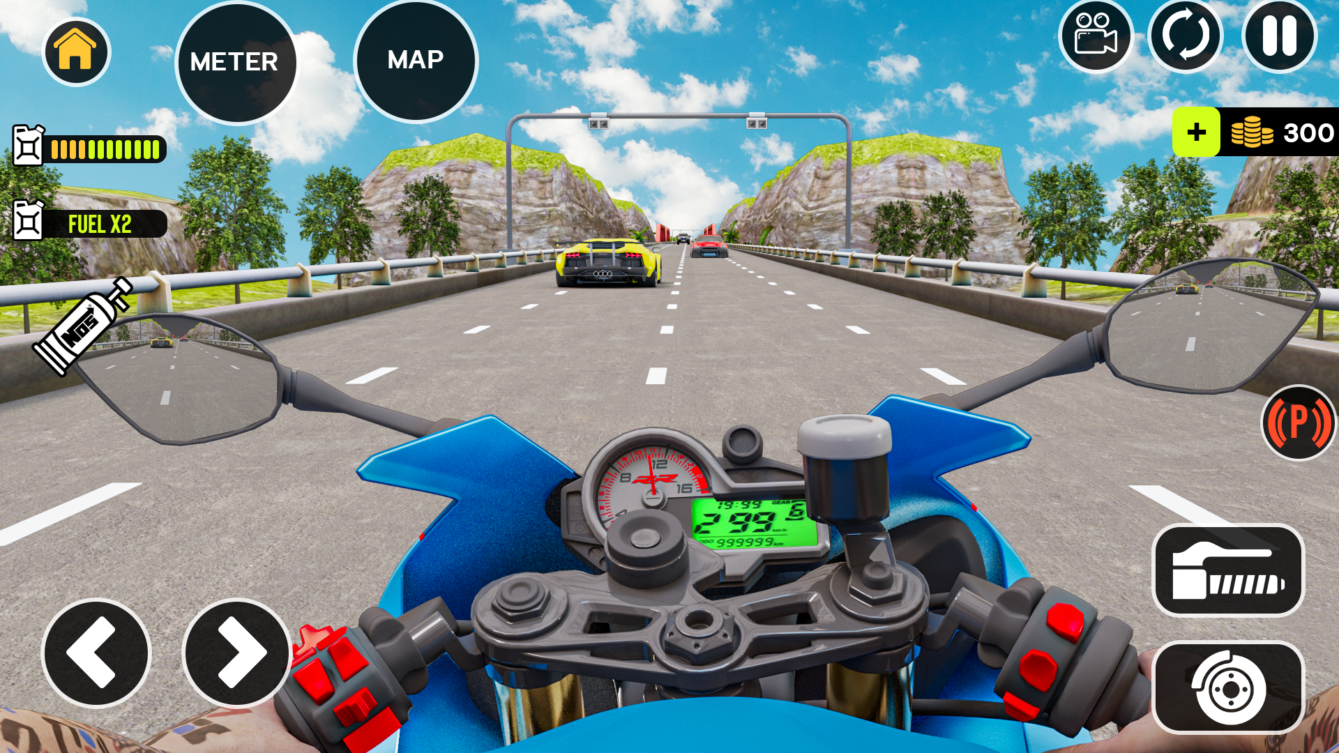 اسکرین شات 5 بازی Motorcycle simulator offline