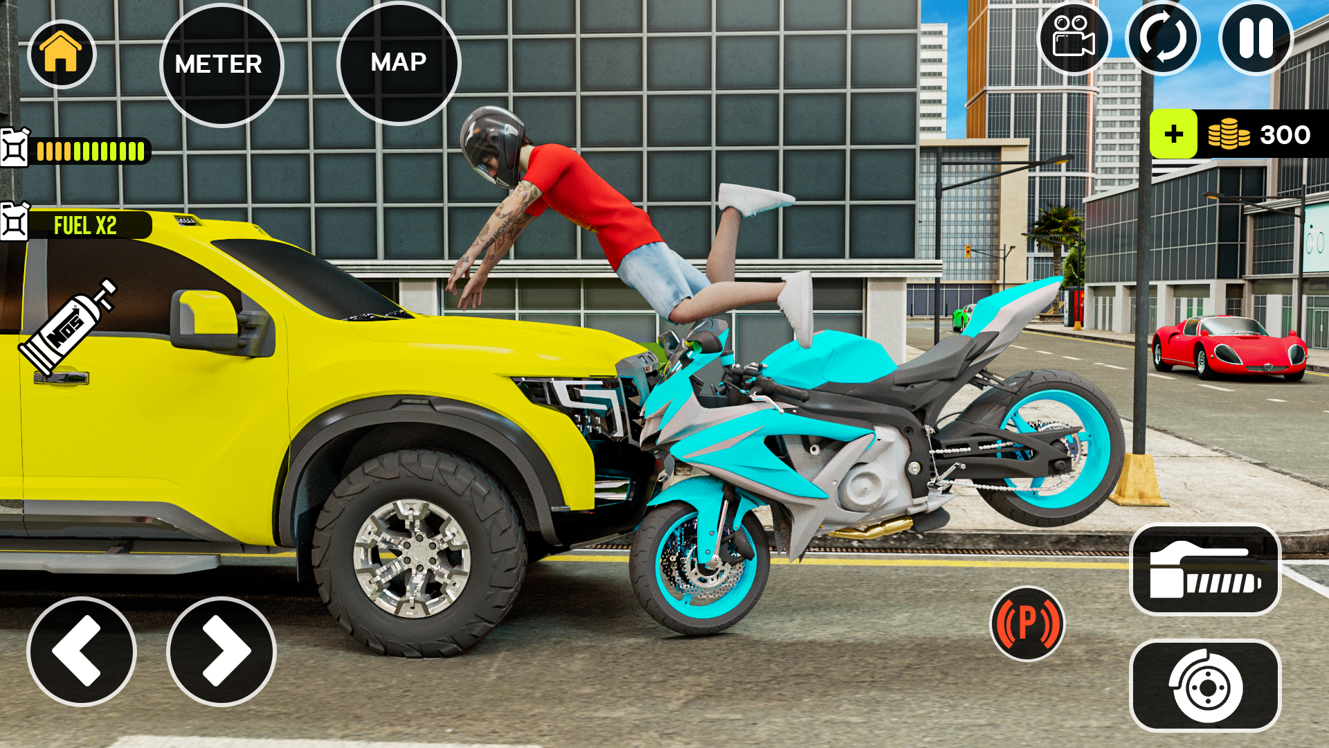 اسکرین شات 4 بازی Motorcycle simulator offline