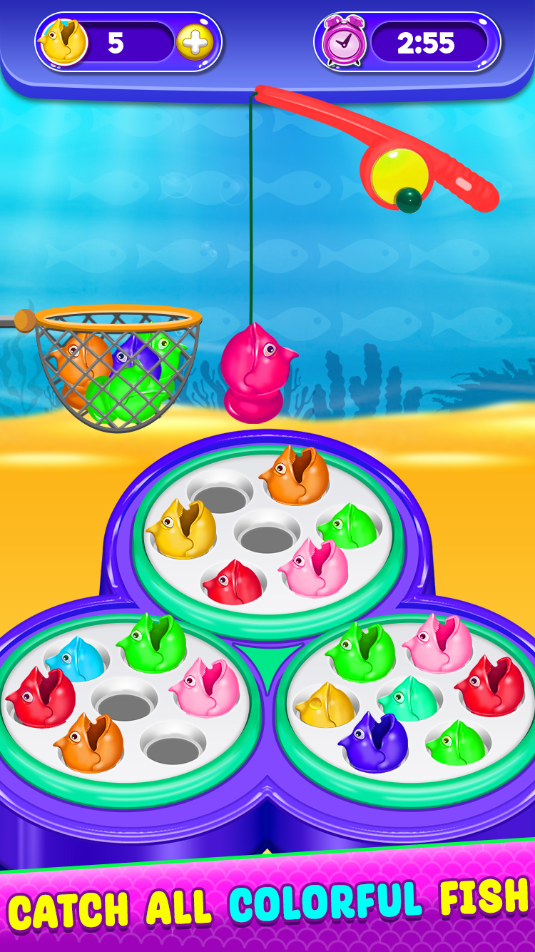 اسکرین شات 1 بازی Fishing Toy Game
