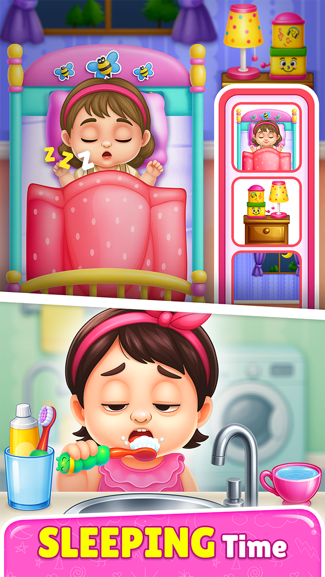 اسکرین شات 4 بازی Baby Girl Daycare Game