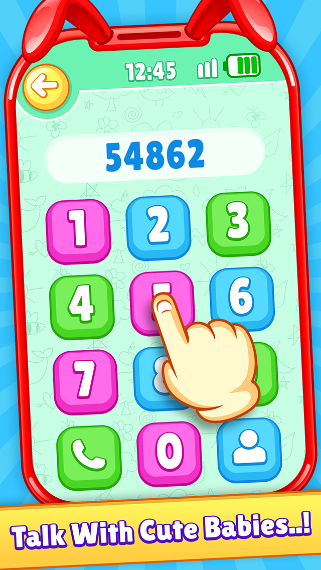 اسکرین شات 4 بازی Baby Phone - Toddler Toy Phone