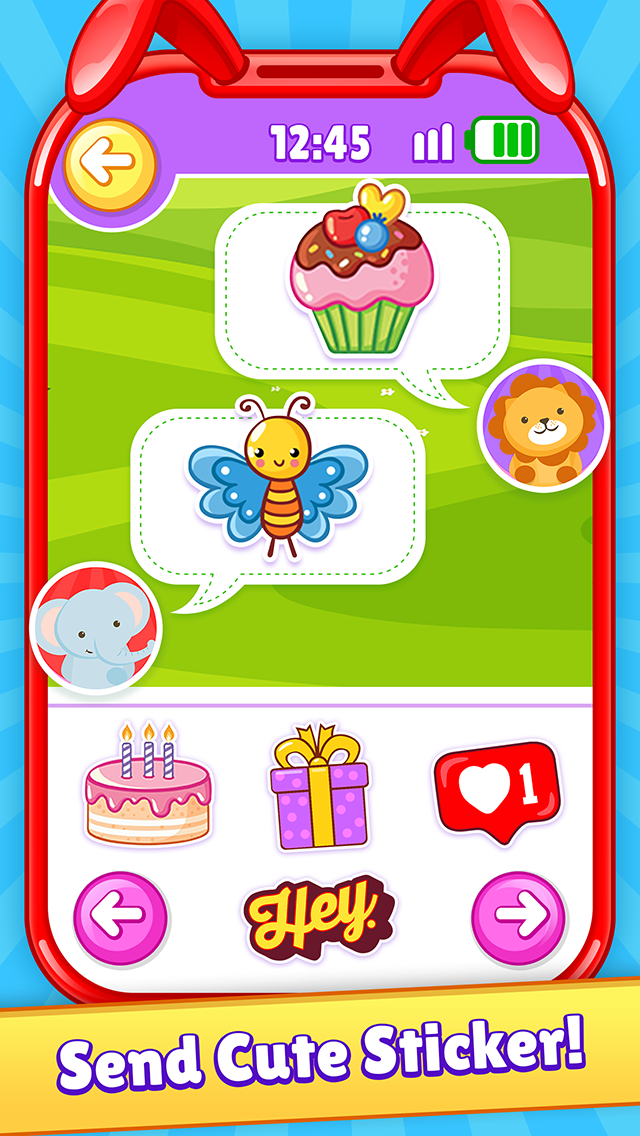 اسکرین شات 5 بازی Baby Phone - Toddler Toy Phone
