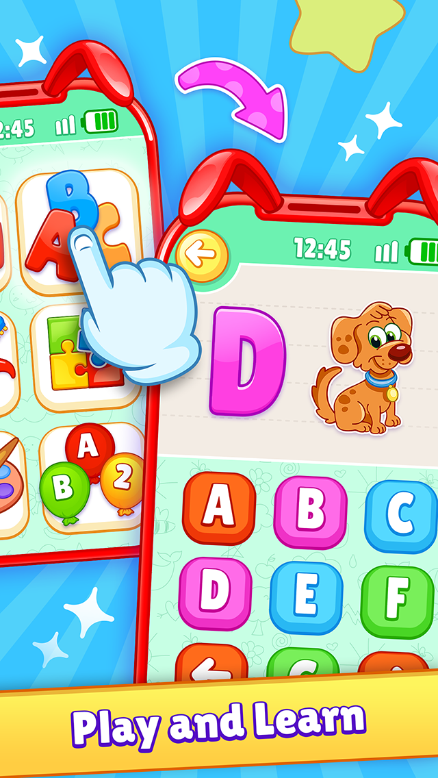 اسکرین شات 3 بازی Baby Phone - Toddler Toy Phone