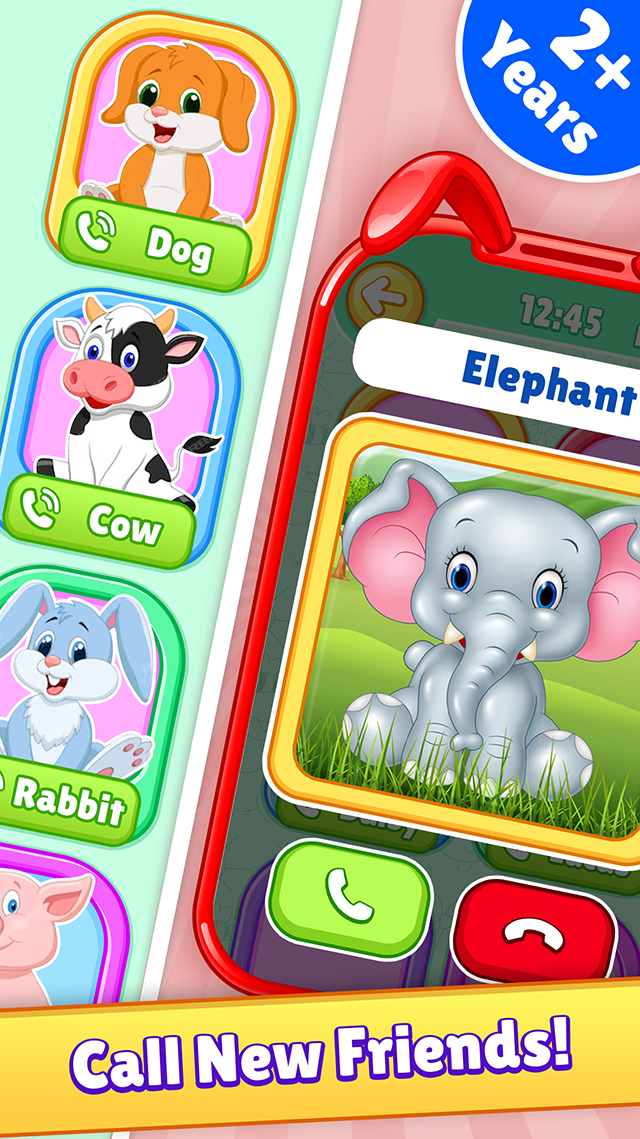 اسکرین شات 2 بازی Baby Phone - Toddler Toy Phone