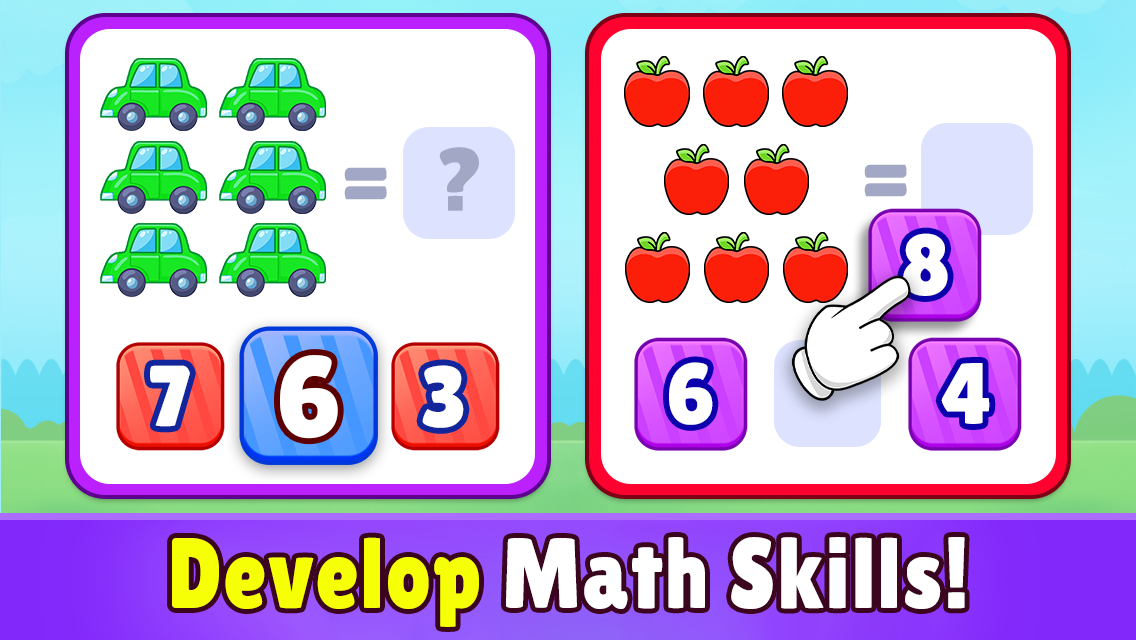 اسکرین شات 5 بازی Kindergarten Math: Ages 3–6