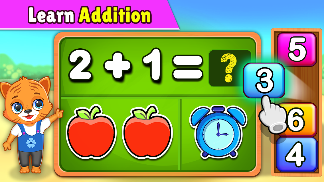 اسکرین شات 3 بازی Kindergarten Math: Ages 3–6