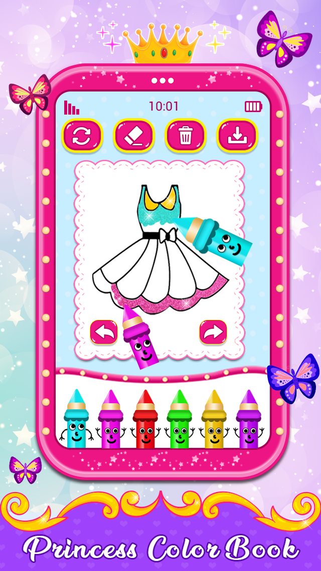 اسکرین شات 4 بازی Princess Baby Phone