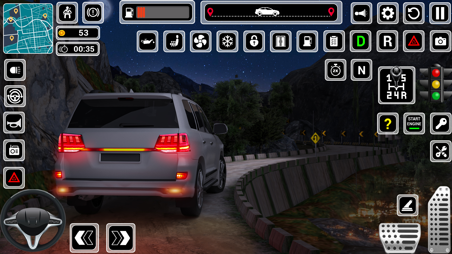 اسکرین شات 2 بازی Car Games: School Car Driving