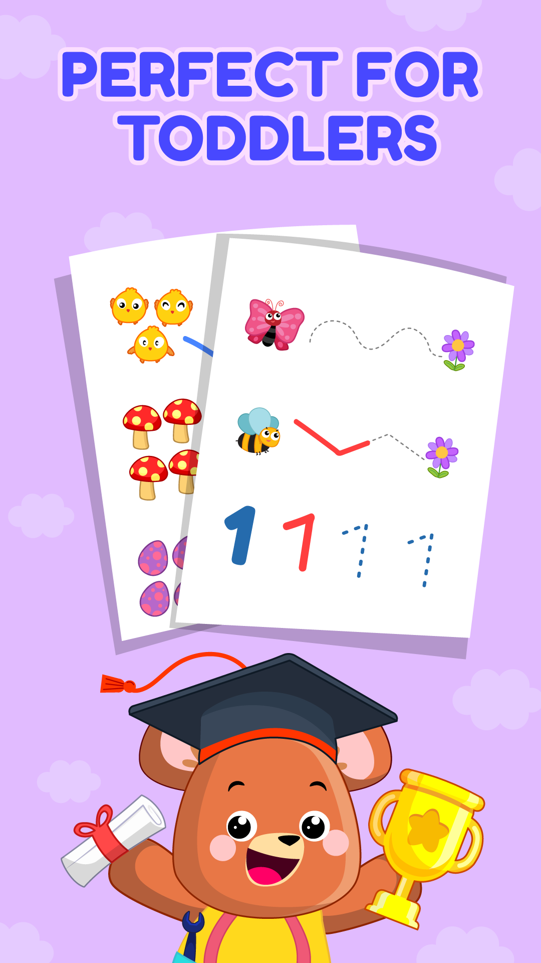 اسکرین شات 2 بازی ElePant Kids Learning Games 2+