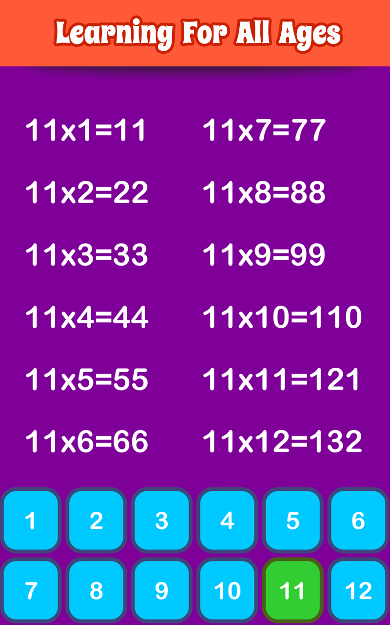 اسکرین شات 5 بازی Math Games, Learn Add Multiply