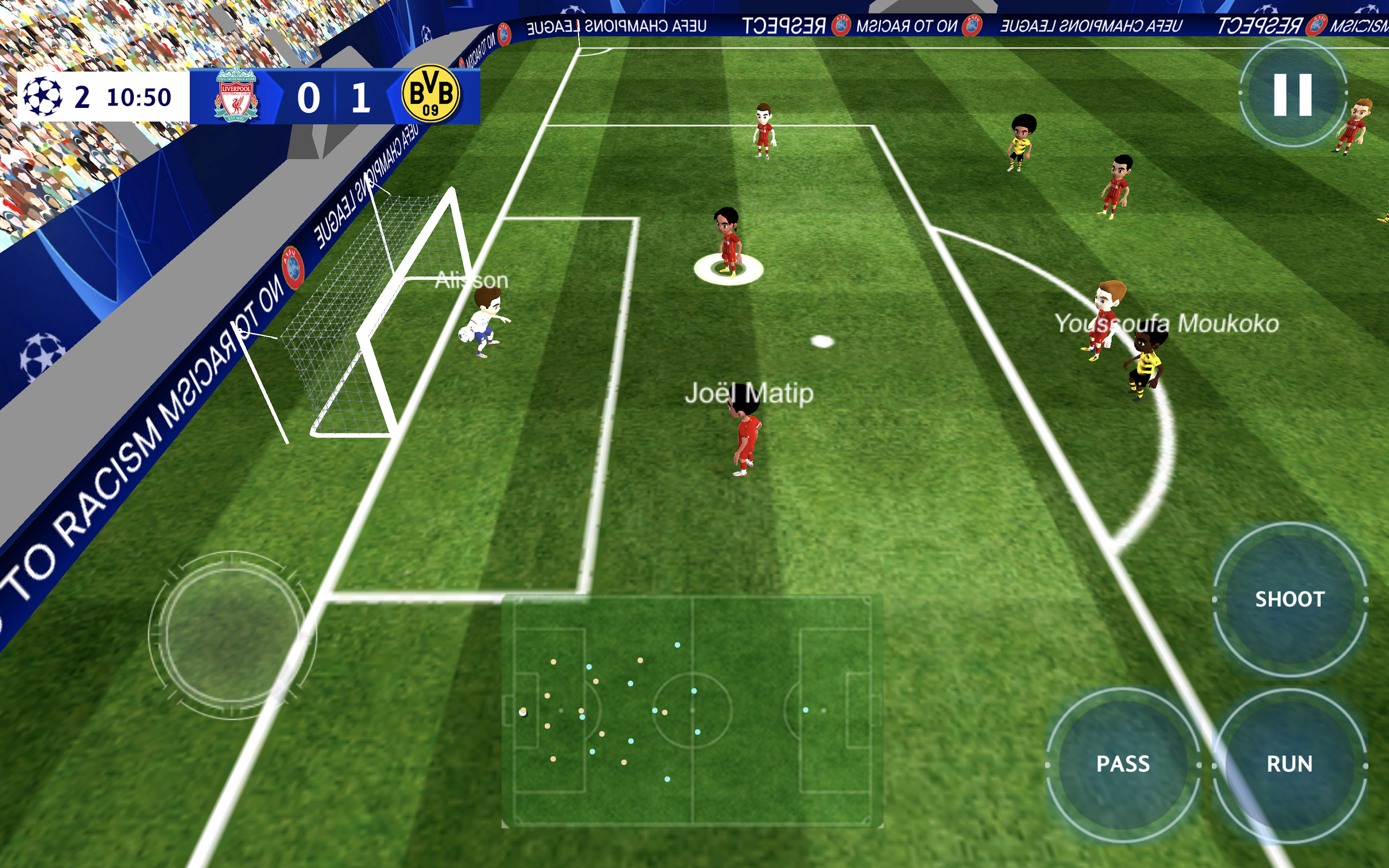 اسکرین شات 5 بازی Champions League - UEFA Game