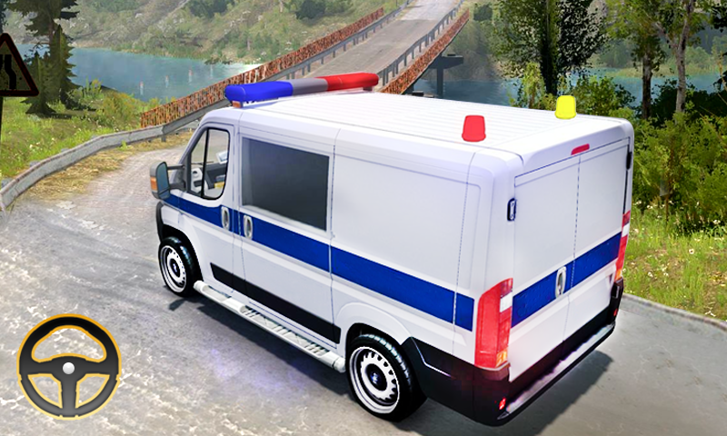 اسکرین شات 1 بازی Police Car Simulator Driving
