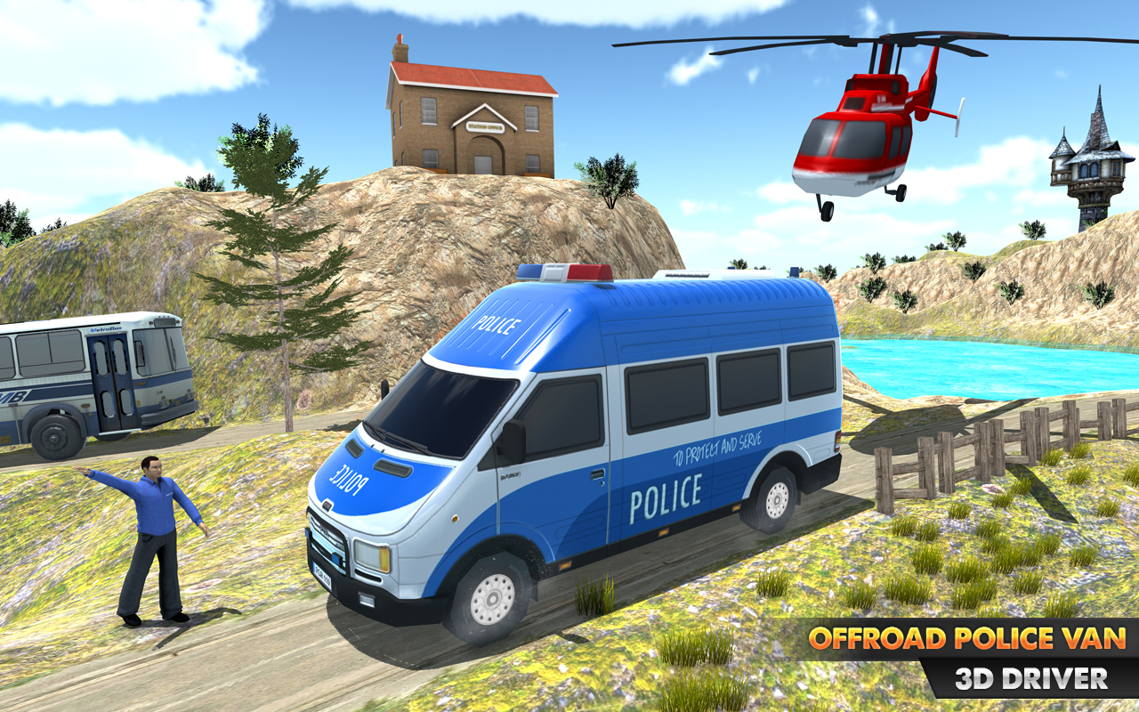 اسکرین شات 2 بازی Police Car Simulator Driving