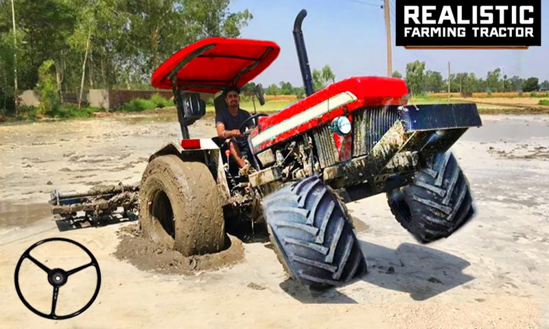 اسکرین شات 1 بازی Village Tractor Driving Sim 3D