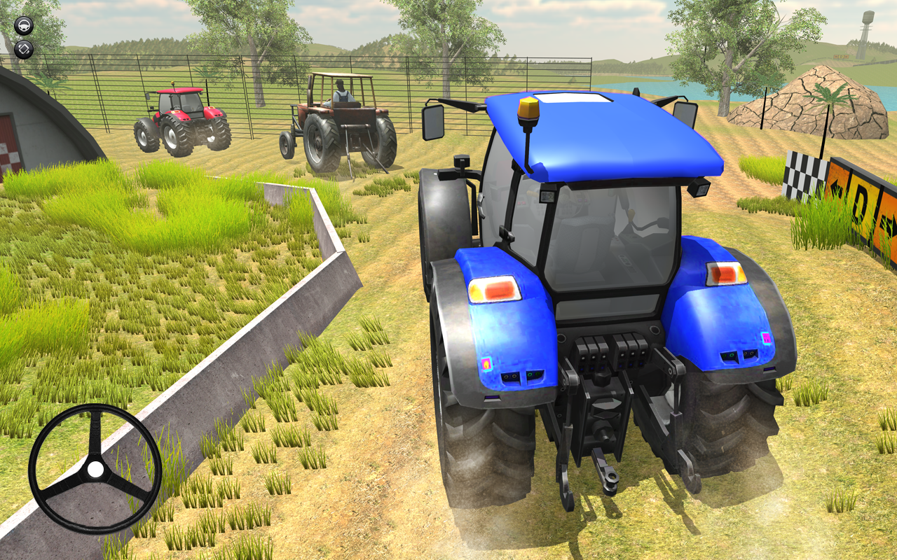 اسکرین شات 3 بازی Tractor Racing