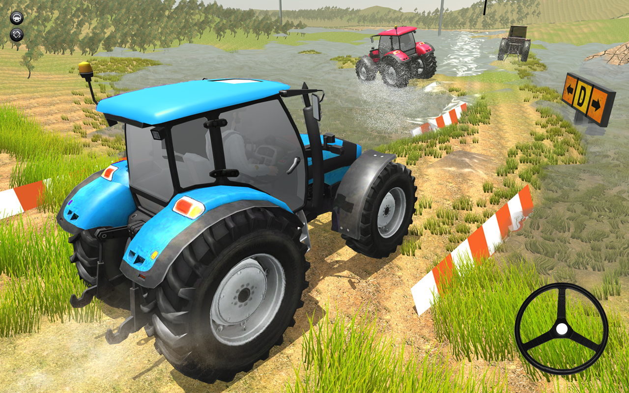 اسکرین شات 2 بازی Tractor Racing