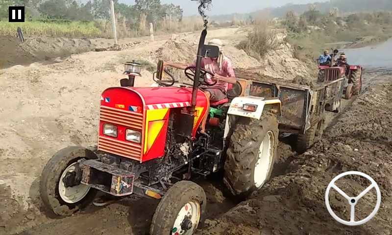 اسکرین شات 1 بازی Tractor Trolley Cargo Tractor