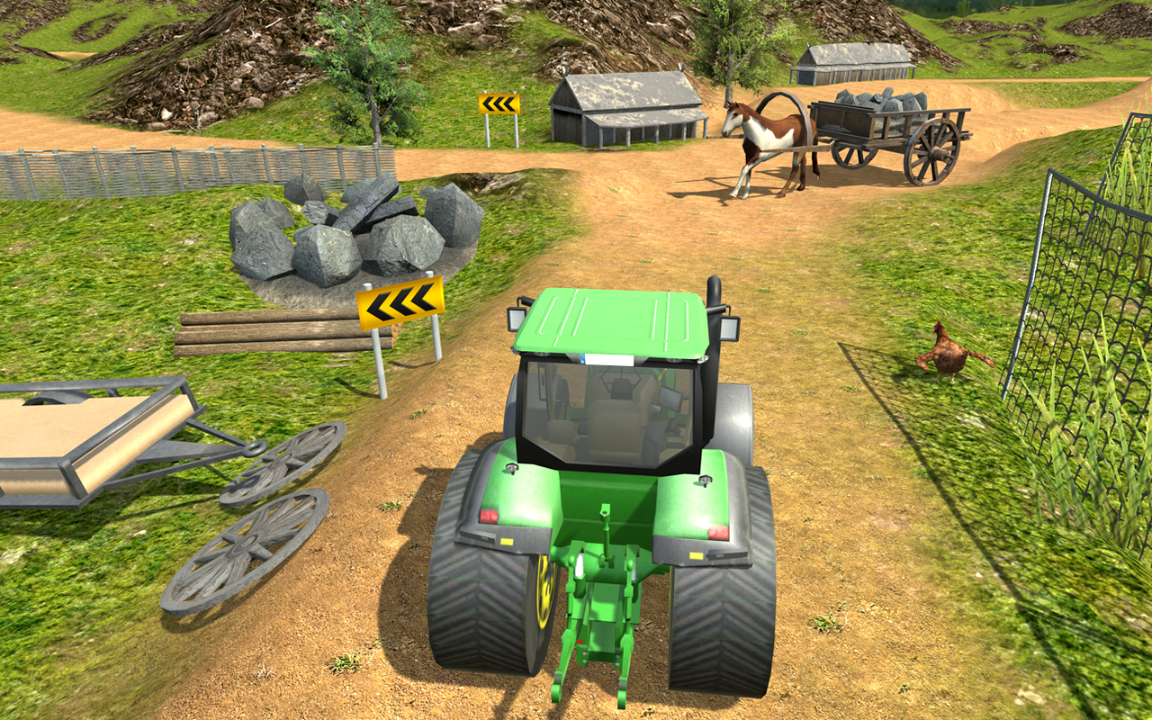 اسکرین شات 3 بازی Tractor Simulator Driving Game