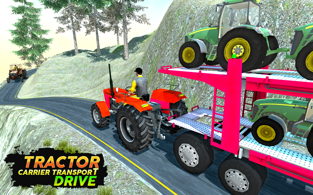 اسکرین شات 4 بازی Tractor Carrier Transport Game