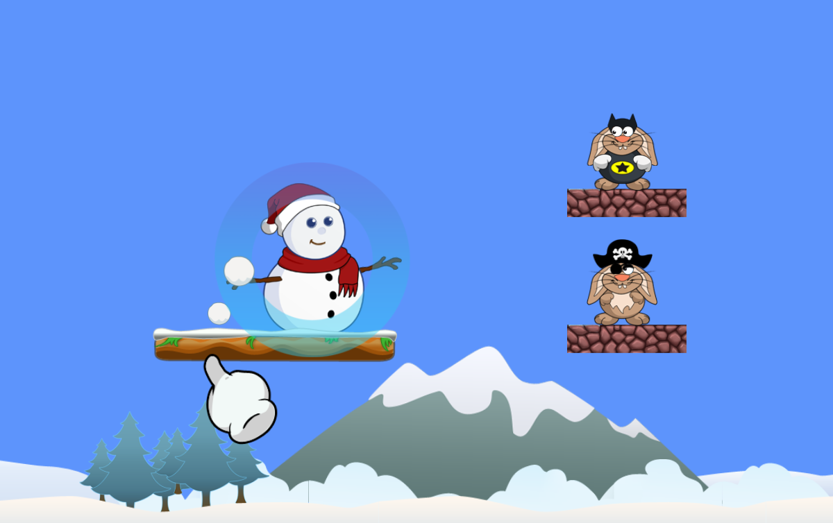 اسکرین شات 3 بازی Shoot Snow Ball