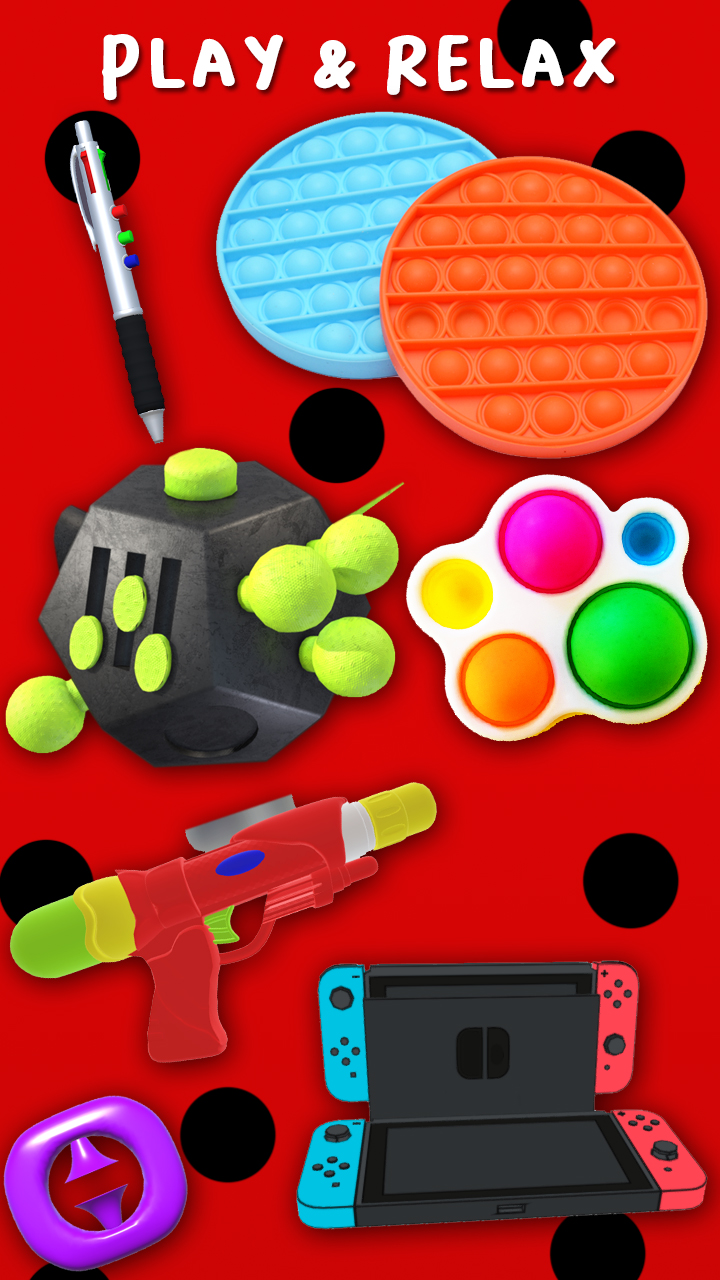 اسکرین شات 5 برنامه Ladybug Pop it Fidget Toys Ant