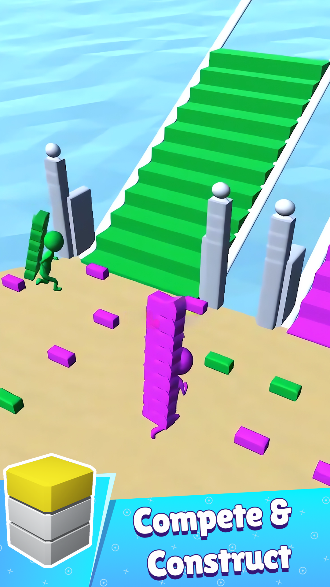 اسکرین شات 4 بازی Bridge Race