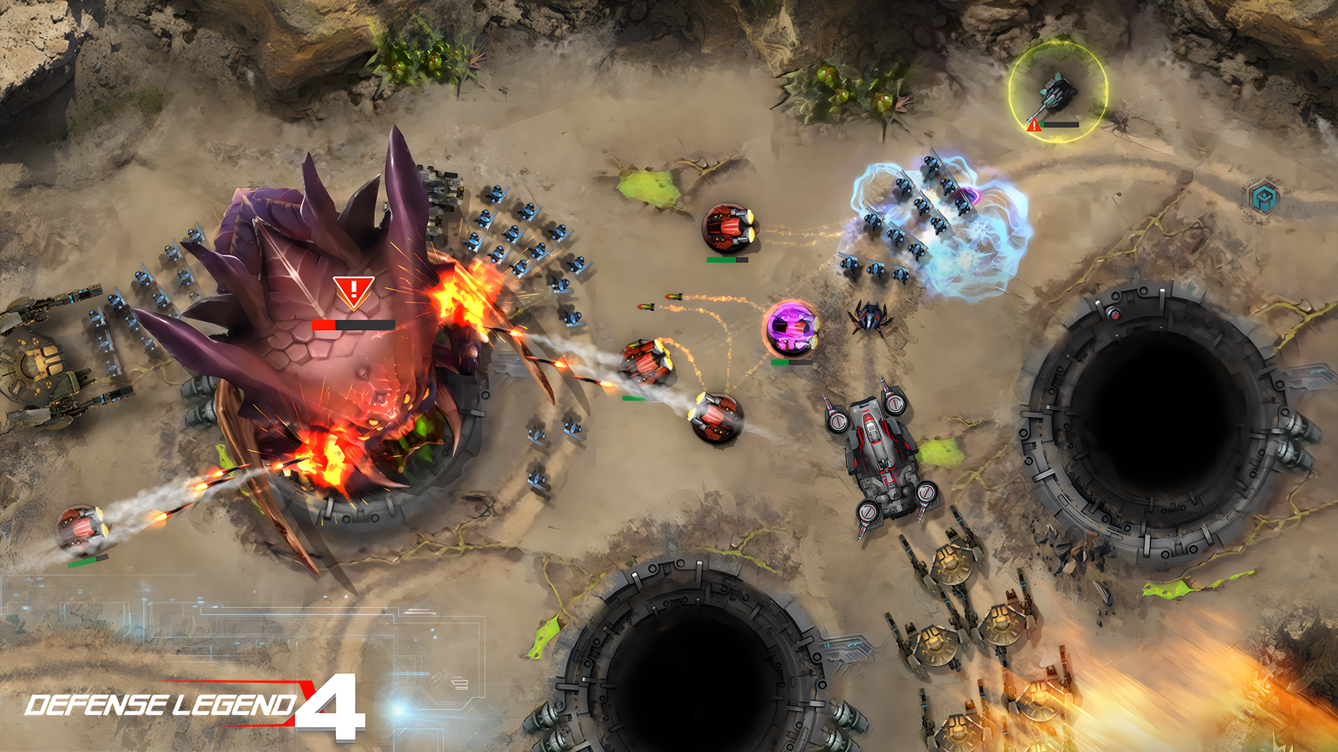 اسکرین شات 2 بازی Defense Legend 4: Sci-Fi TD