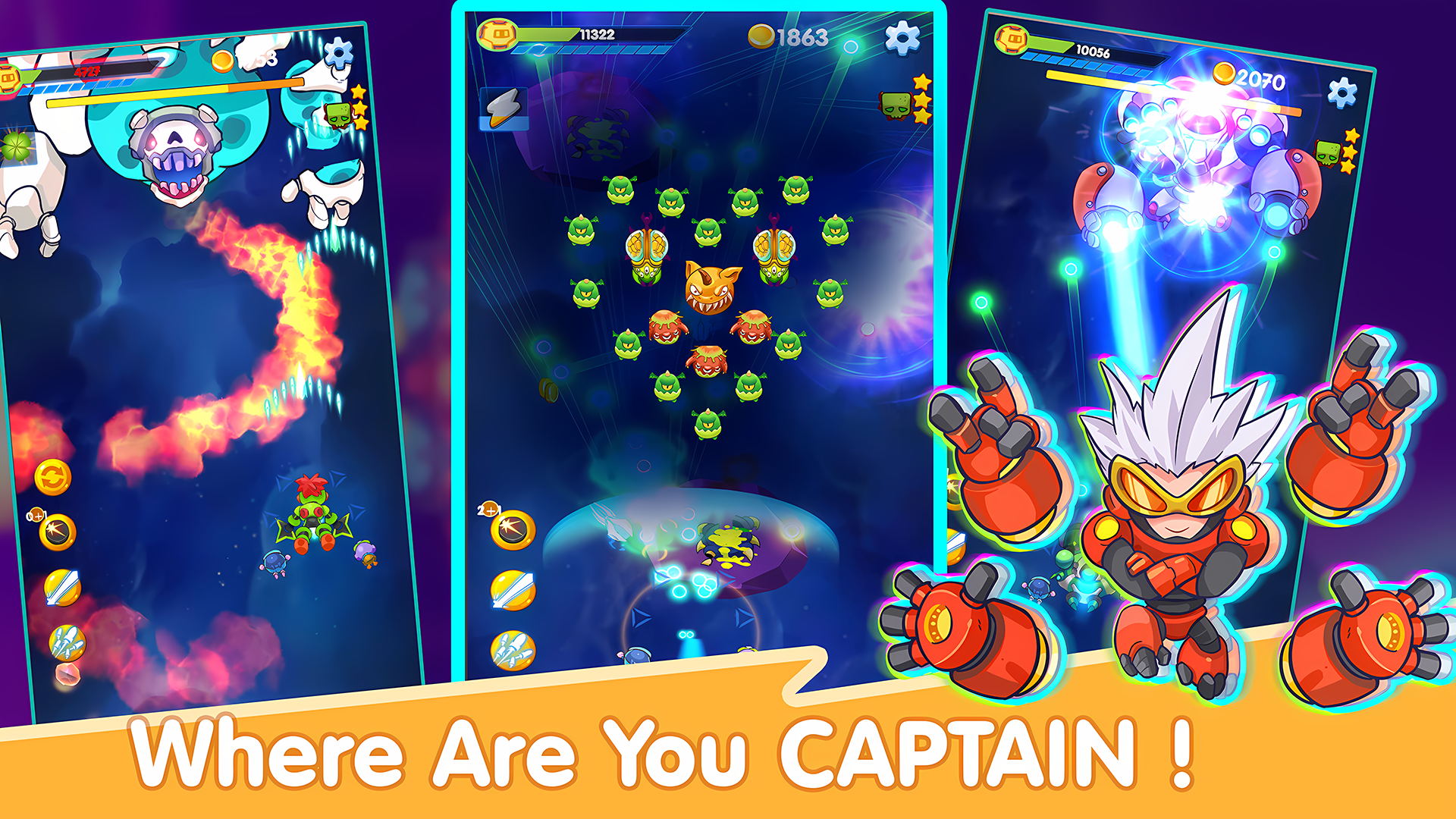 اسکرین شات 2 بازی Monster Shooter: Space Invader