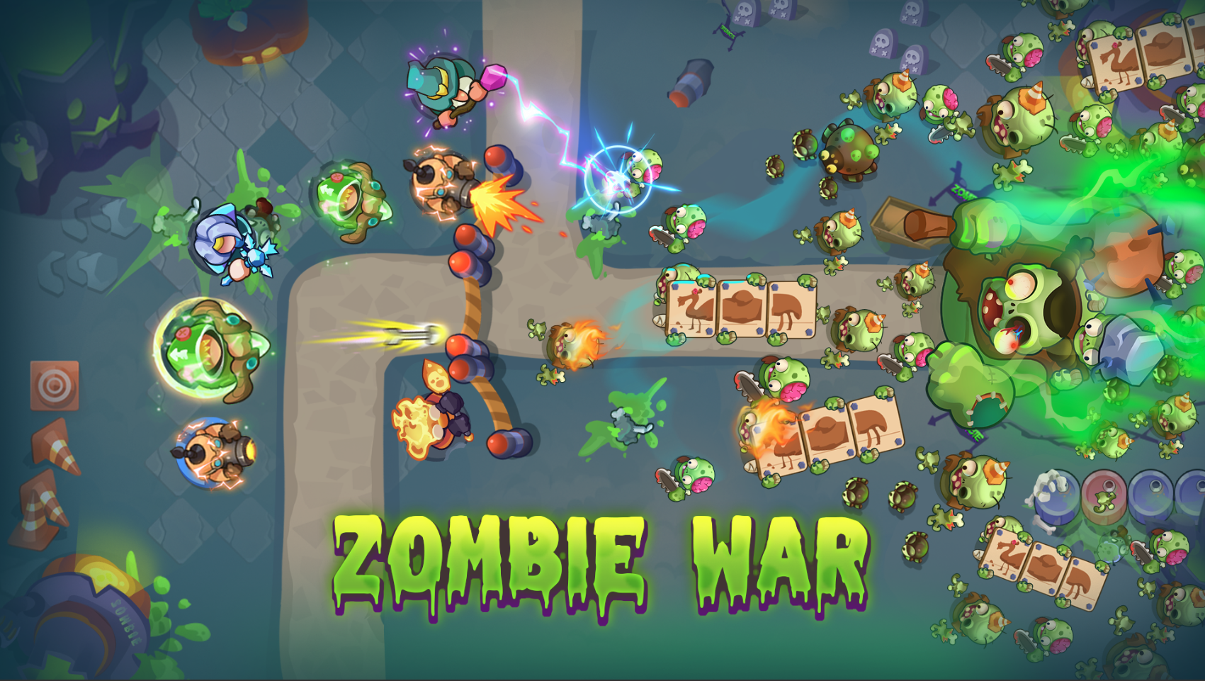 اسکرین شات 2 بازی Raid Royal: Tower Defense