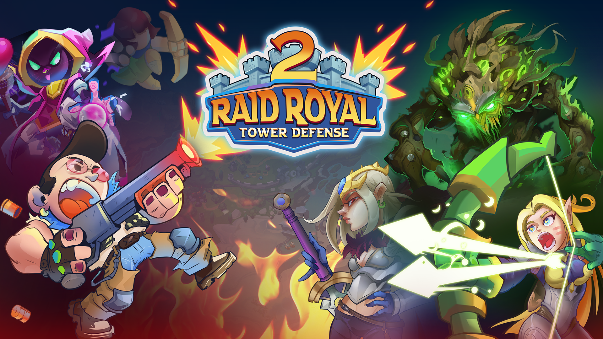 اسکرین شات 3 بازی Raid Royal 2: TD Battles