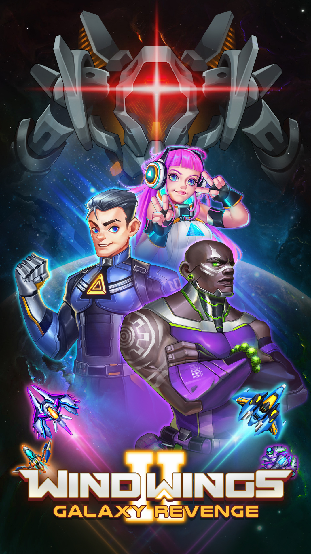 اسکرین شات 1 بازی WindWings 2: Galaxy Revenge