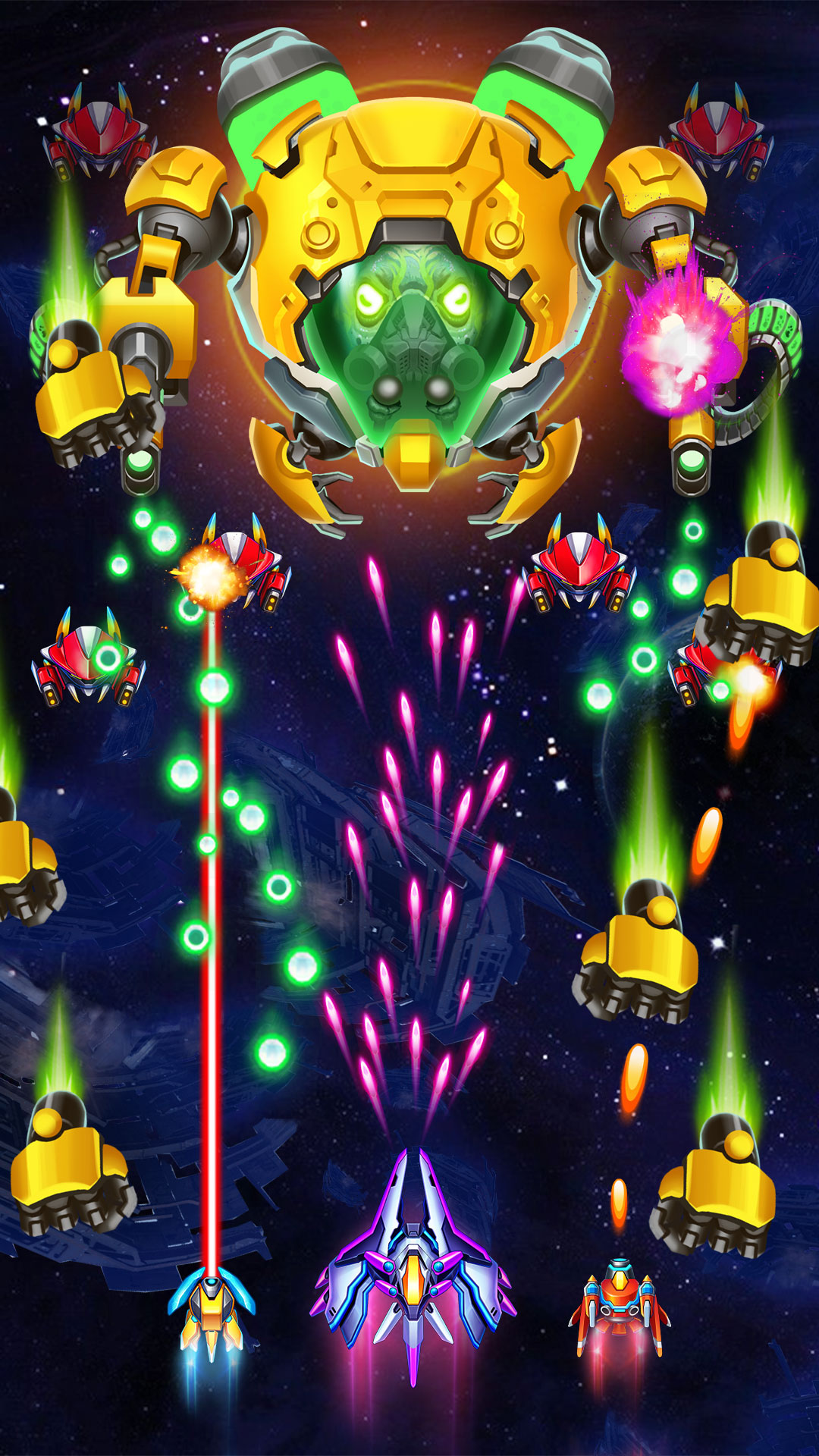 اسکرین شات 1 بازی WindWings 2: Galaxy Revenge