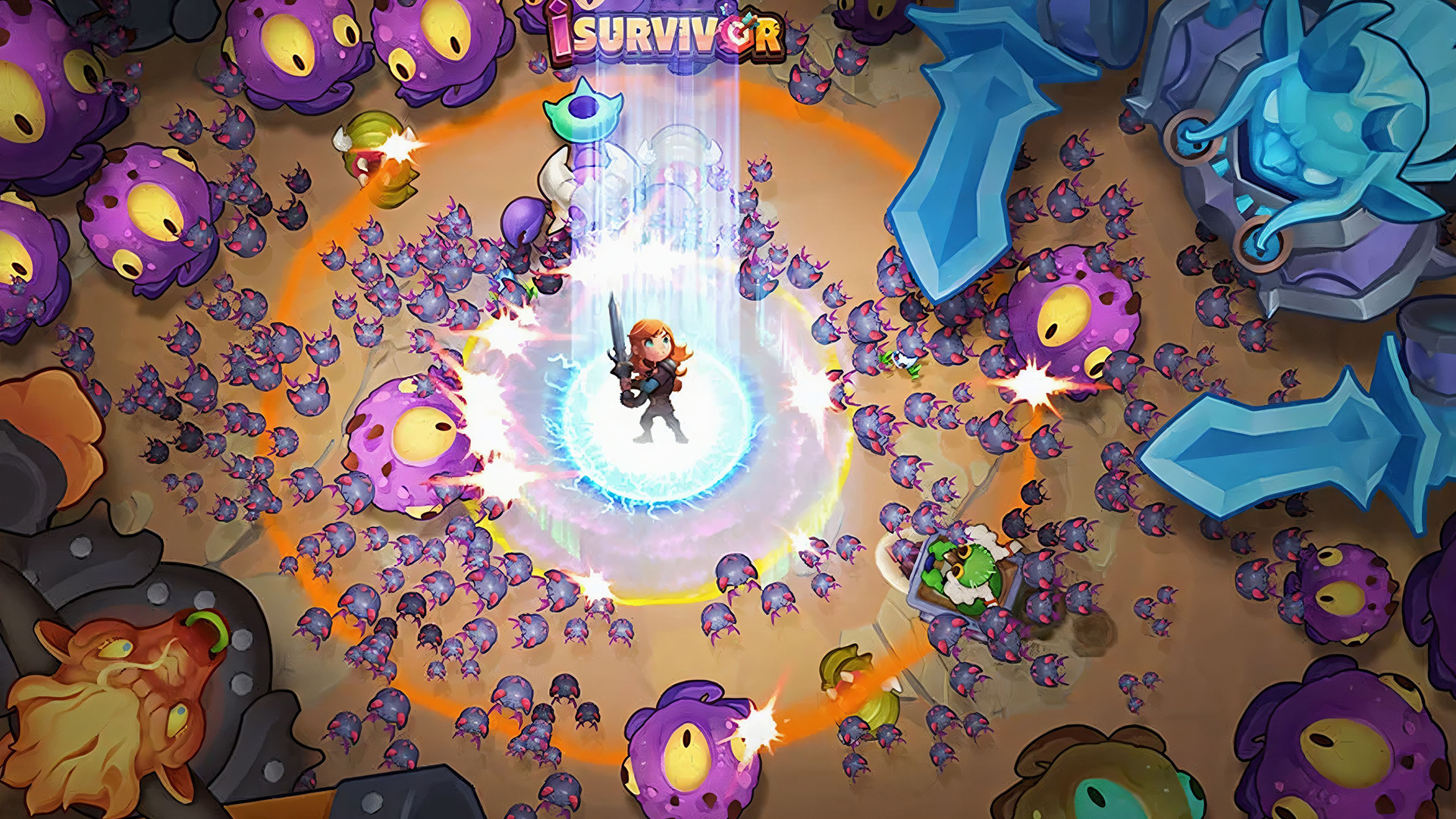 اسکرین شات 1 بازی iSurvivor: Epic Shoot ‘Em Up