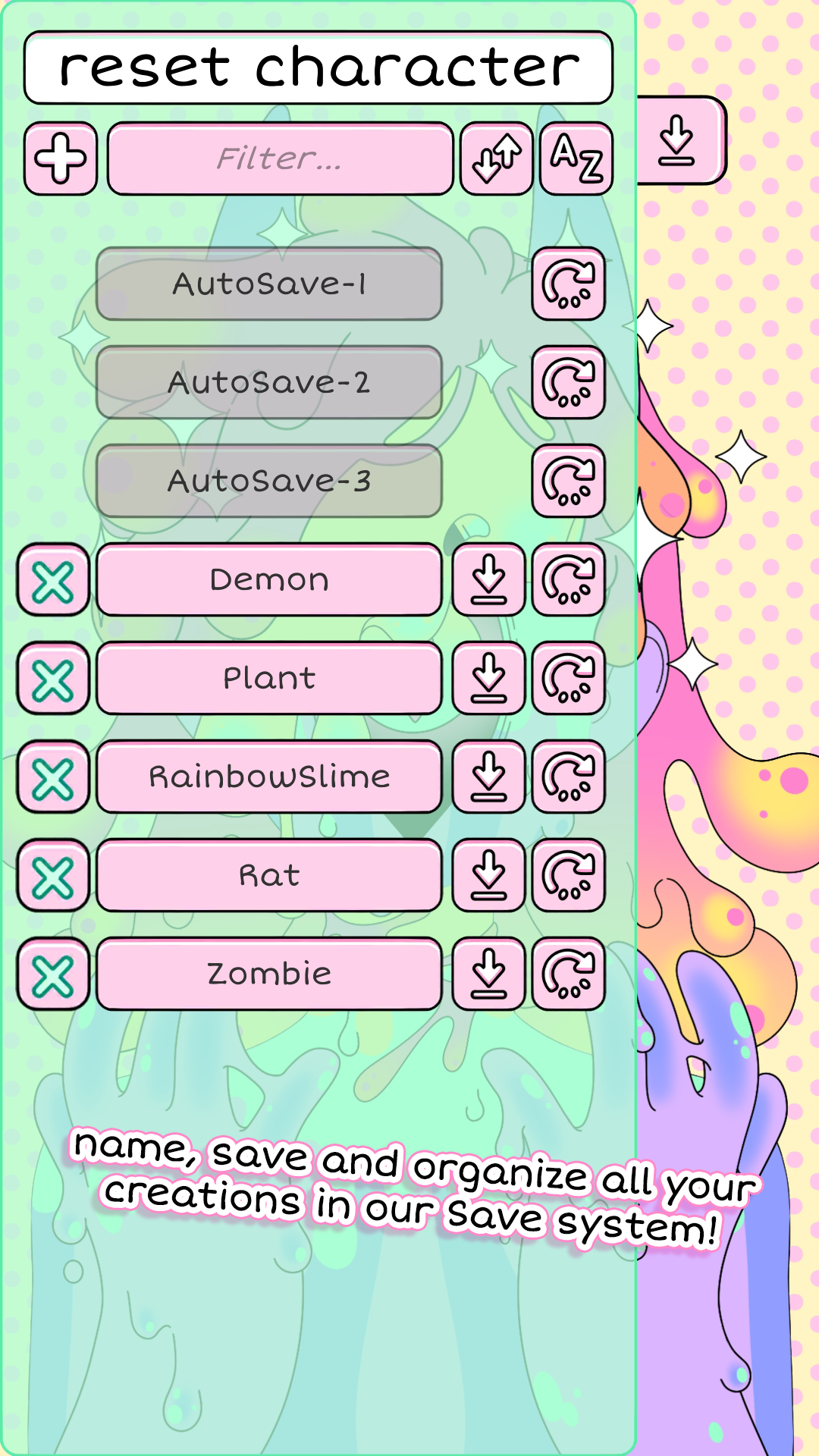 اسکرین شات 5 بازی Monster Girl Maker