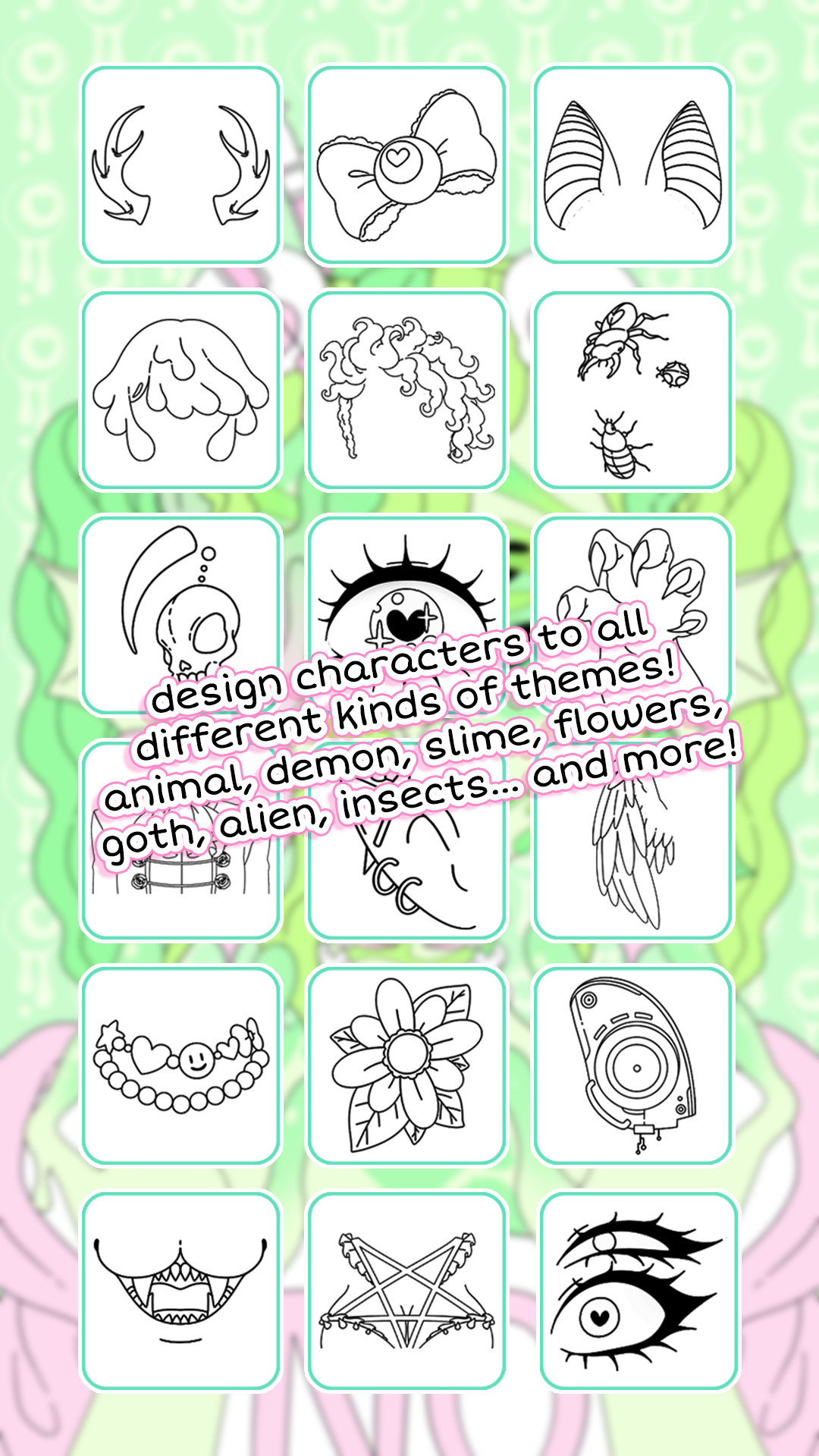 اسکرین شات 3 بازی Monster Girl Maker