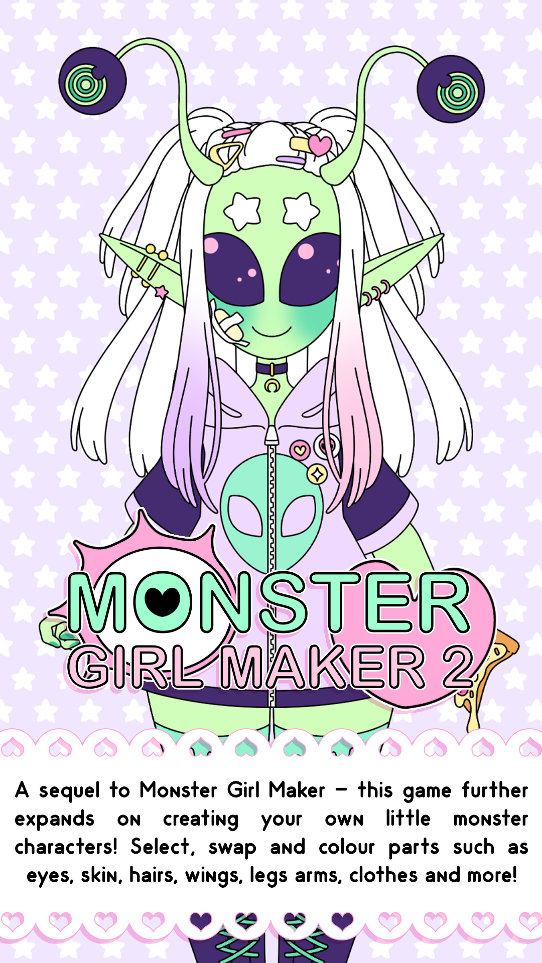 اسکرین شات 1 بازی Monster Girl Maker 2