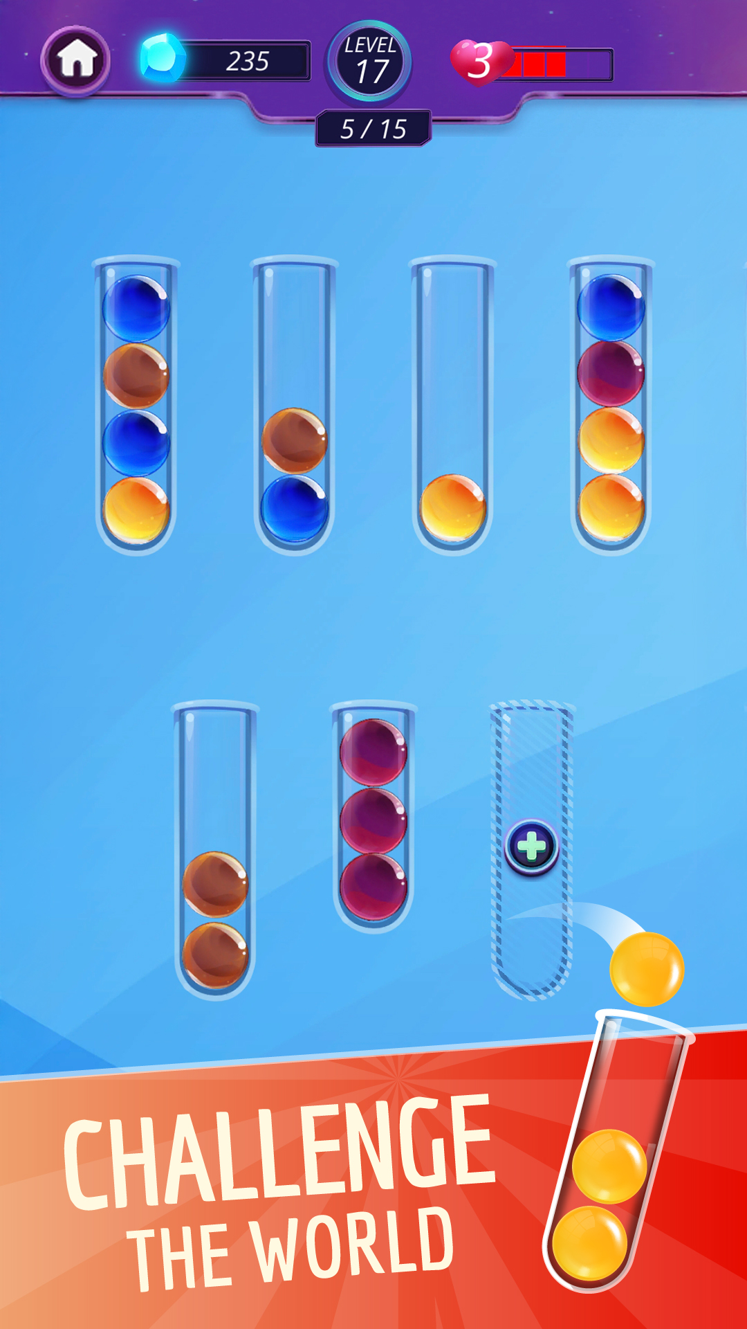 اسکرین شات 7 بازی Ball Sort: Color Sort Puzzle