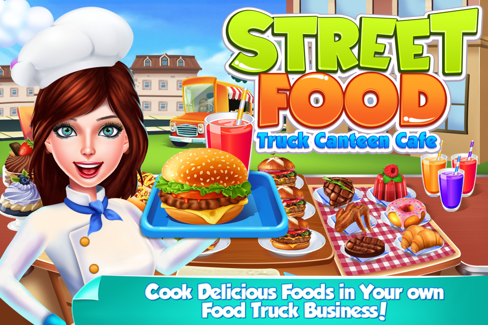 اسکرین شات 2 بازی Food Truck Cafe Game for Girls