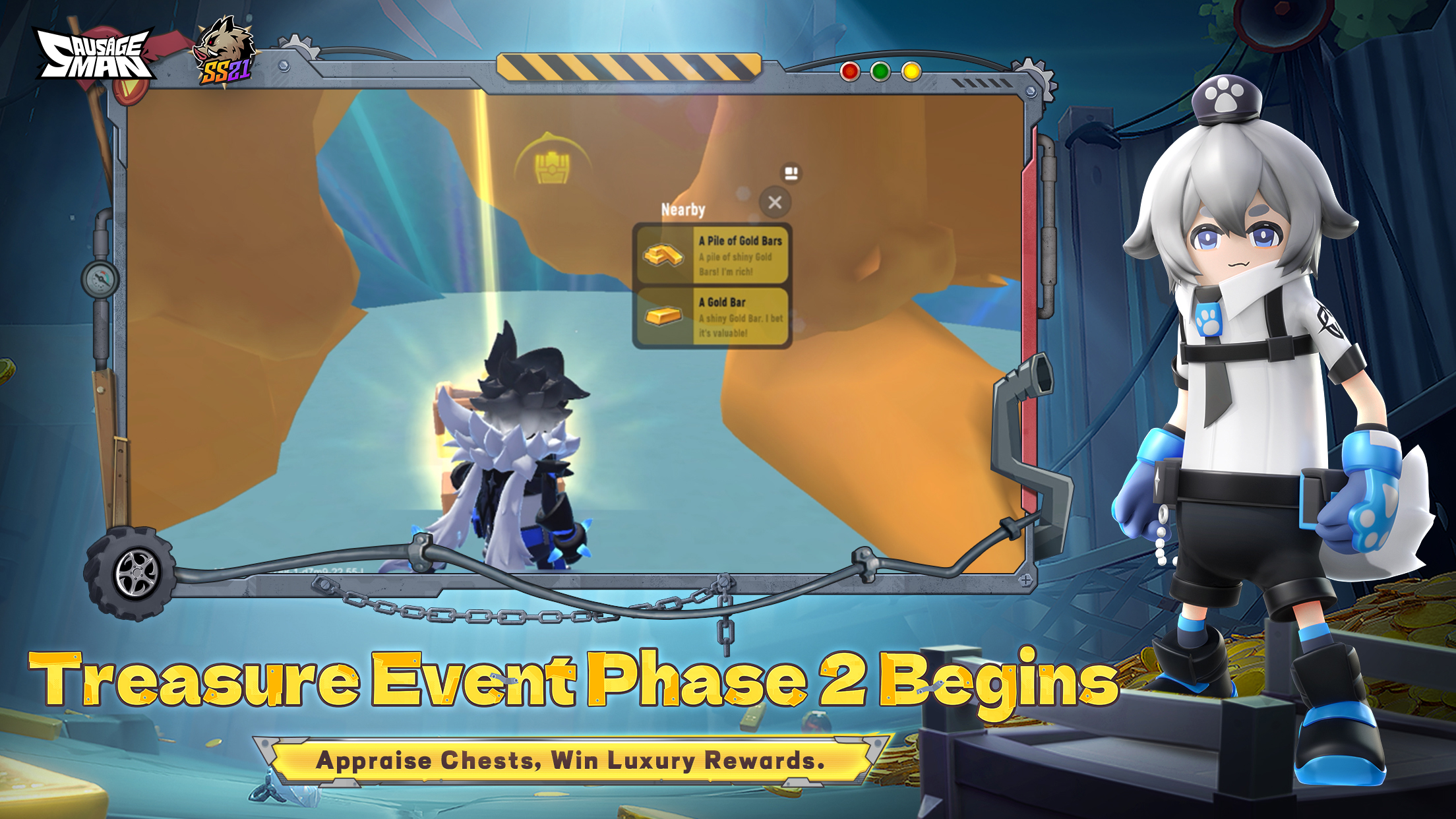 اسکرین شات 2 بازی Sausage Man