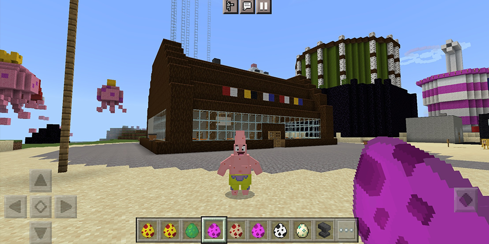 اسکرین شات 6 برنامه Bikini Bottom Minecraft