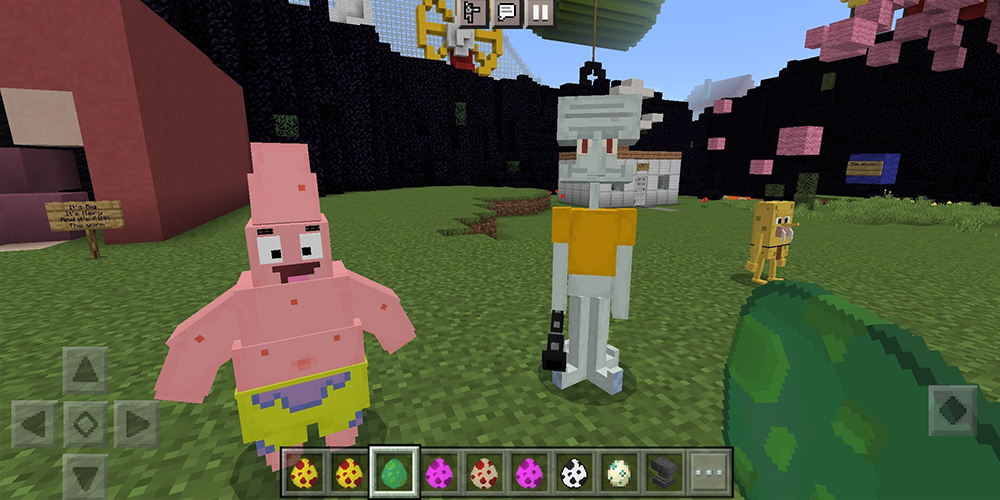اسکرین شات 5 برنامه Bikini Bottom Minecraft