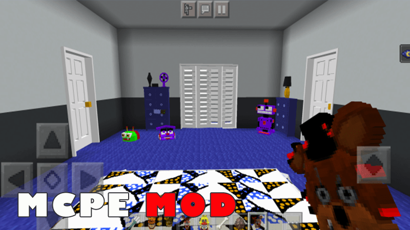 اسکرین شات 3 برنامه Freddy Mod Minecraft