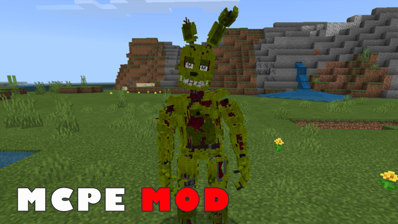 اسکرین شات 4 برنامه Freddy Mod Minecraft