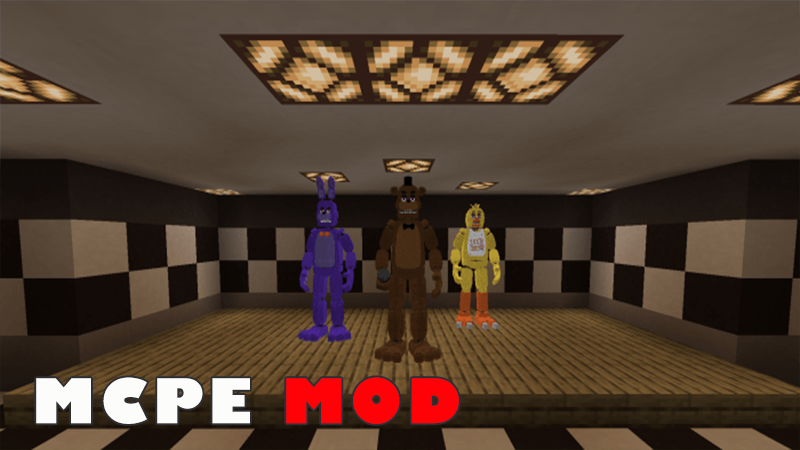 اسکرین شات 5 برنامه Freddy Mod Minecraft