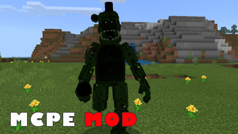 اسکرین شات 2 برنامه Freddy Mod Minecraft