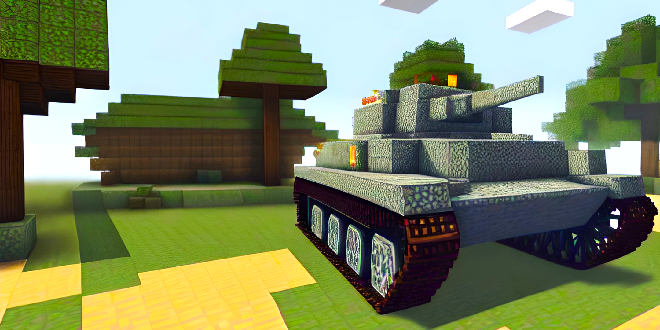 اسکرین شات 3 برنامه War Tanks Mod for Minecraft