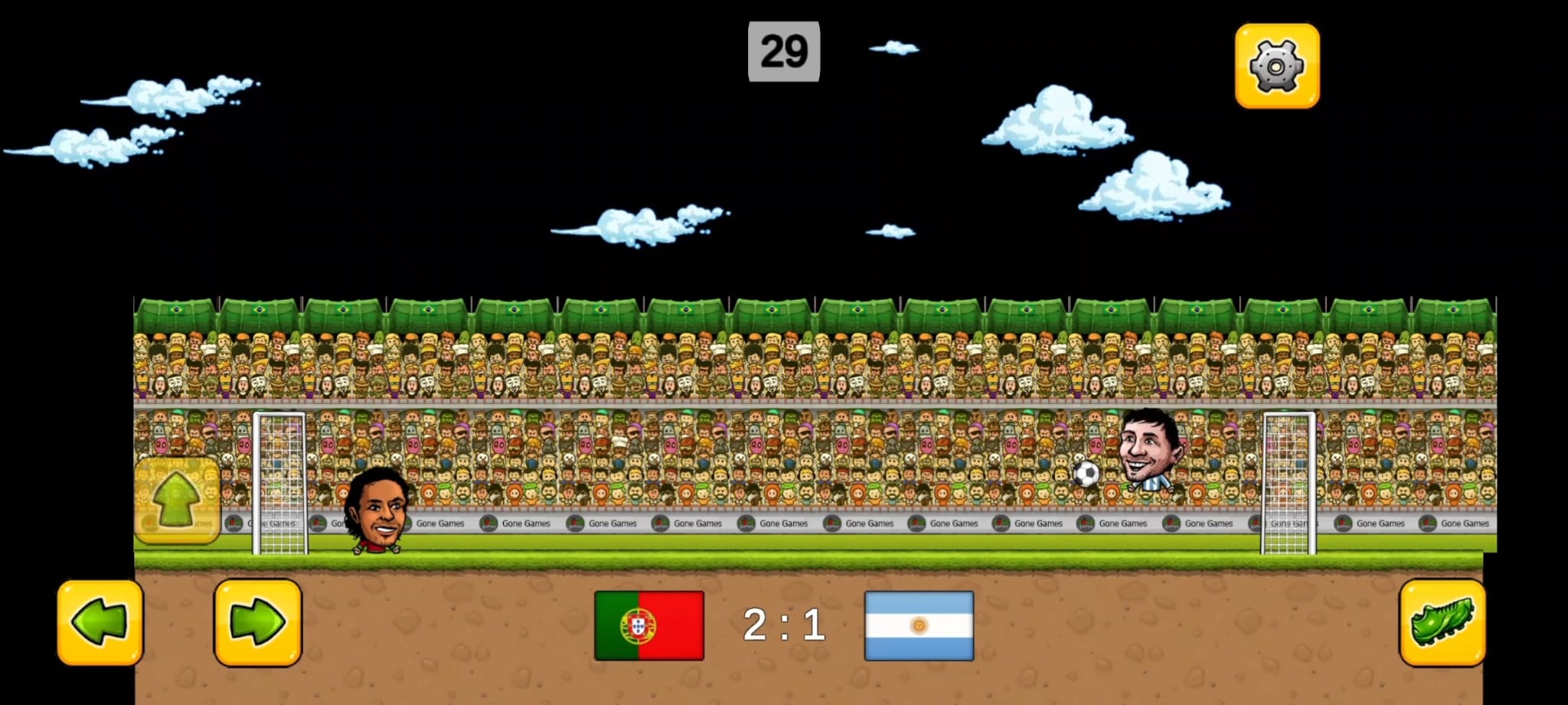 اسکرین شات 2 بازی Head Soccer