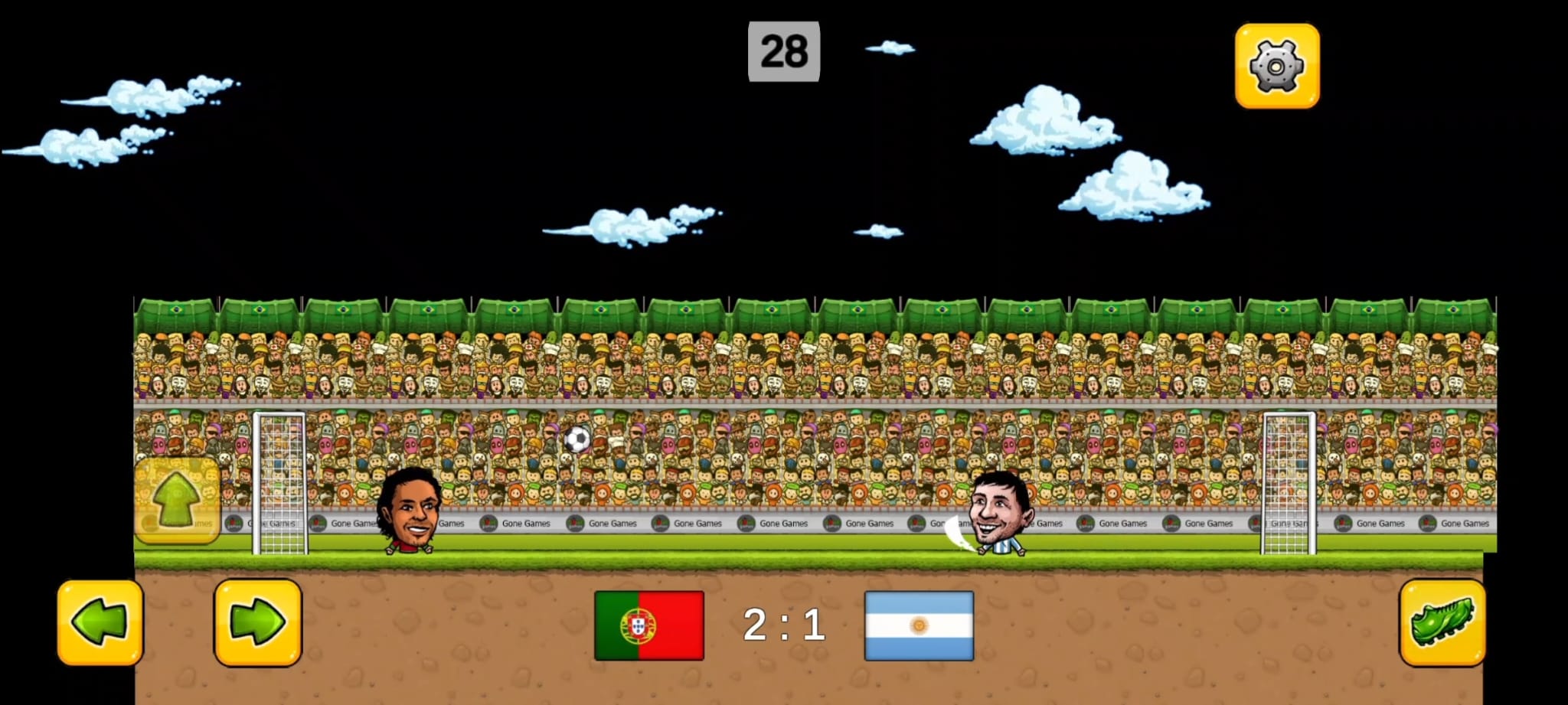 اسکرین شات 3 بازی Head Soccer