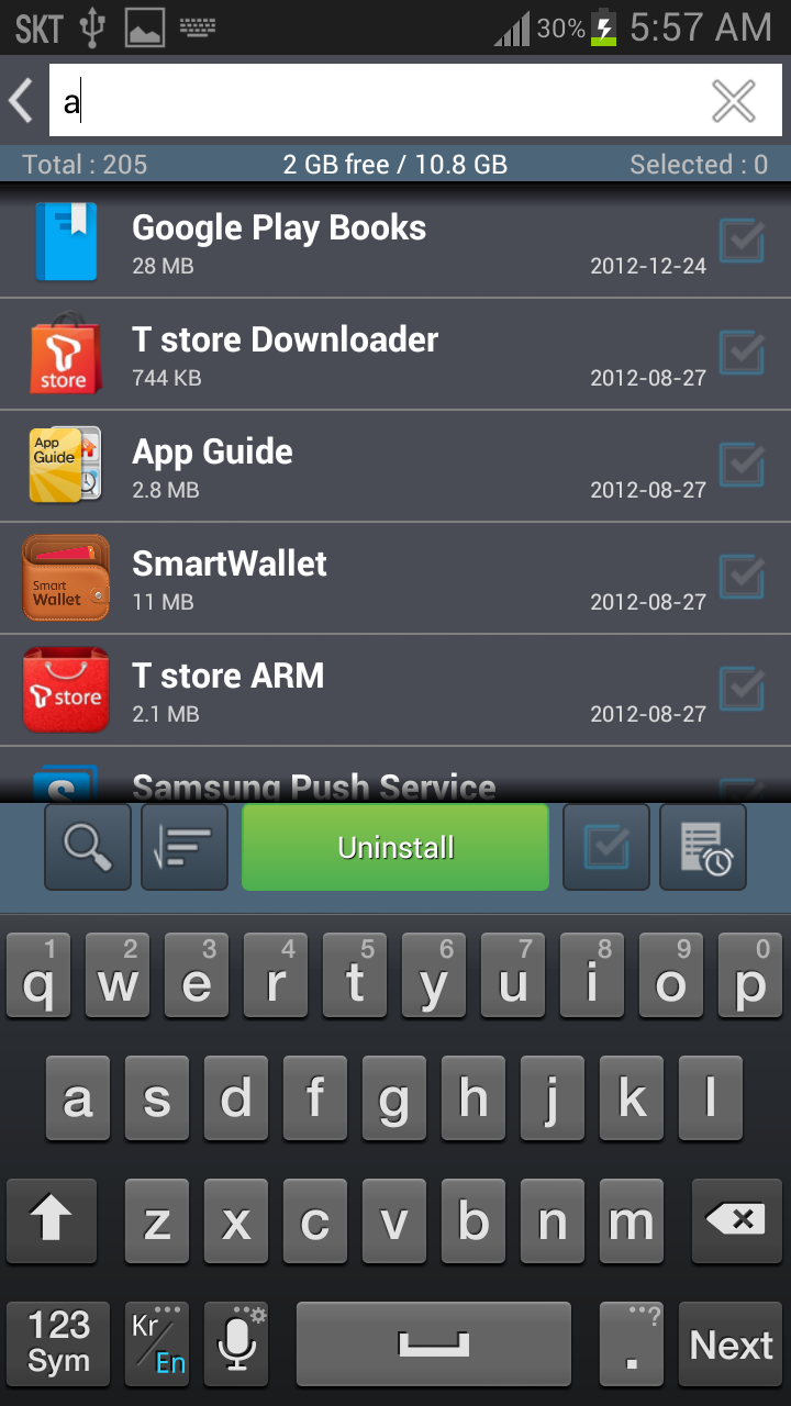 اسکرین شات 4 برنامه Uninstaller - Uninstall App