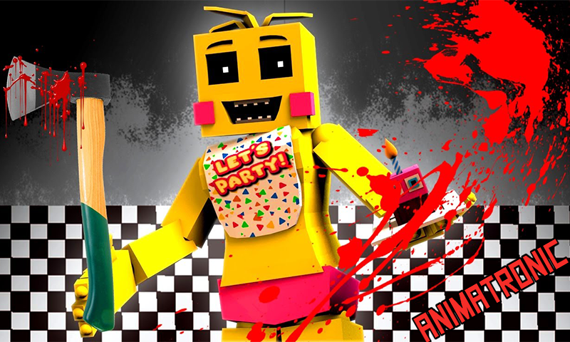 اسکرین شات 2 برنامه Animatronic Mod for Minecraft